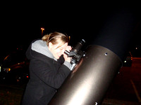 Public Observing with AAS at MWA Planetarium October 28th, 2011