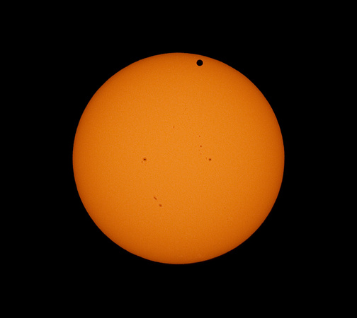 Transit of Venus June 5th, 2012 from Duluth, MN