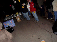 Public Viewing with AAS at Duluth Zoo Earth Hour March 26, 2011