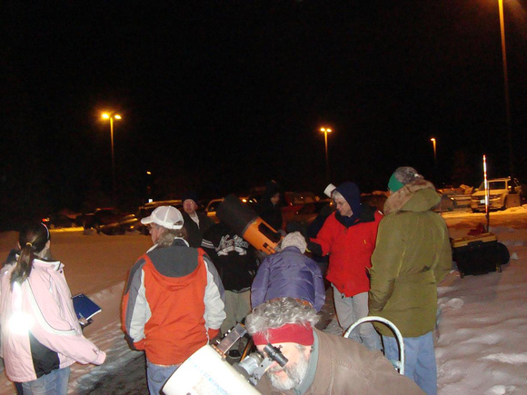 Public Mars Observing with AAS at UMD February 10, 2010