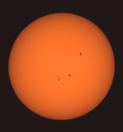 Sunspots, June 2004