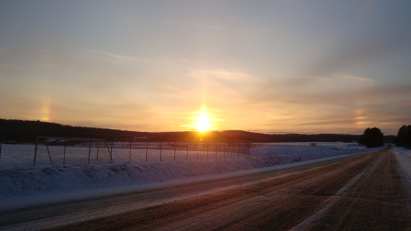 Sundog Photo, February 2010