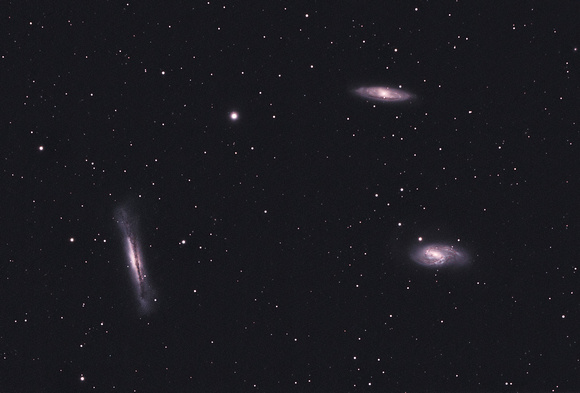 Leo Triplet: M65, M66, NGC 3628