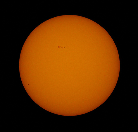 Sunspots, 3/28/2010