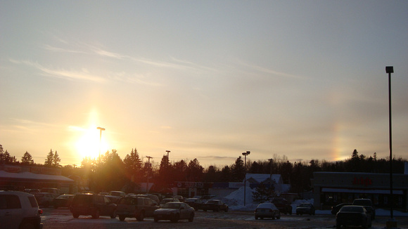 Sundog Photo, February 2010