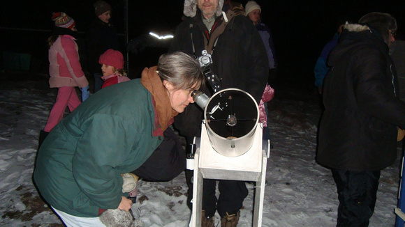 Observing Jupiter and the Moon